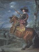 Diego Velazquez Duke Olivares on Horseback (mk45) oil on canvas